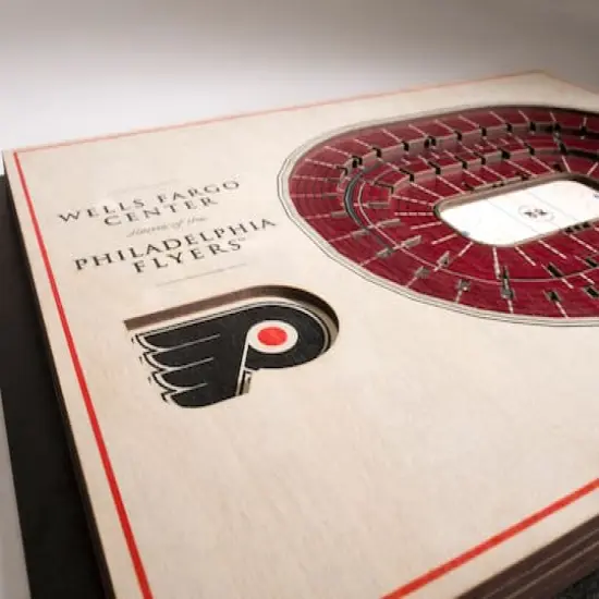 NHL 5-Layer StadiumView Wall Art Philadelphia Flyers {6}