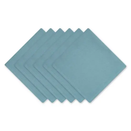 DII&reg; Oversized Napkin, 6ct. Smoke Blue {1}