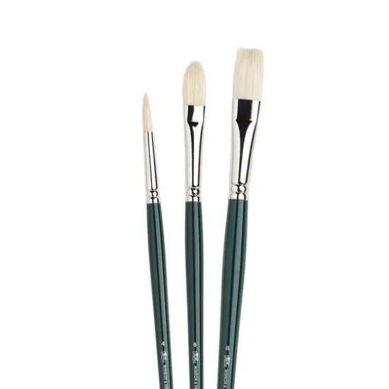Winsor & Newton&reg; Winton&reg; Long Handle Brush 3 Pack {3}