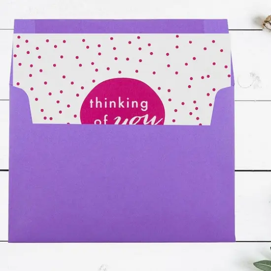 JAM Paper A7 Colored Invitation Envelopes, 50ct. Violet Purple {5}