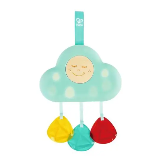 Hape Musical Cloud Light Baby Crib Mobile Toy {1}