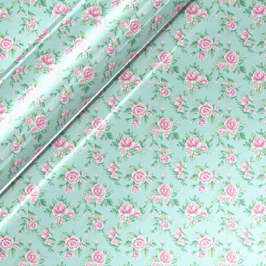 Siser® EasyPatterns® Plus Vintage Rose Heat Transfer Vinyl Green {1}
