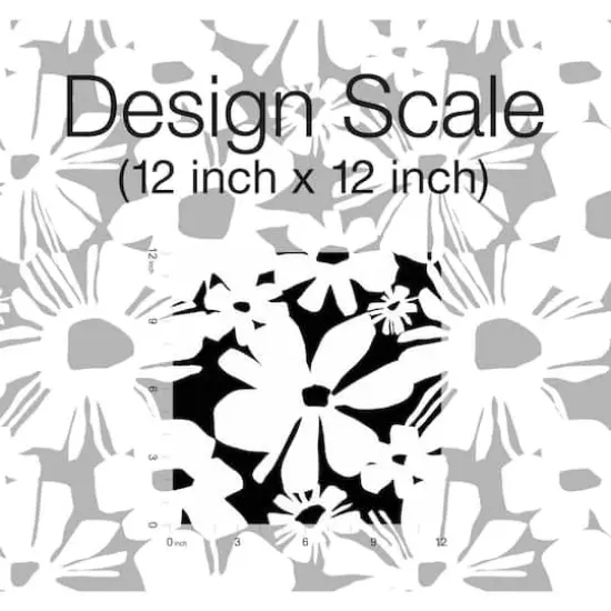 RoomMates Black Daisy Chain Peel & Stick Wallpaper {8}