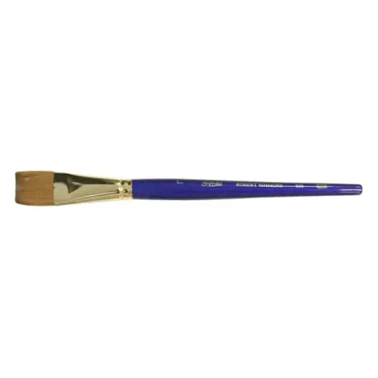 Robert Simmons Sapphire Short Handle Flat Brush, 1" {1}
