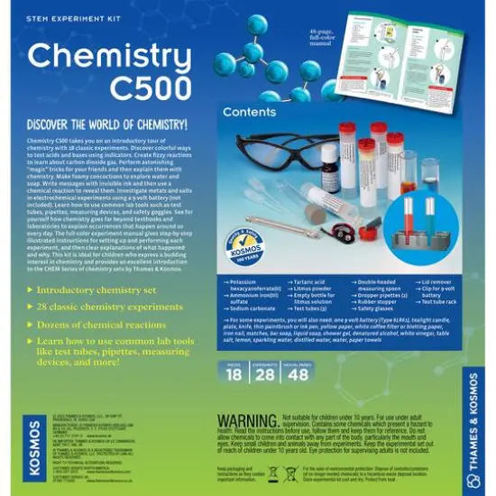 Thames & Kosmos Chemistry C500 {3}