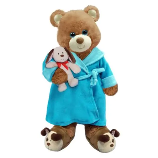 First and Main Bounce Back Jack Get Well Bear Stuffed Animal {1}