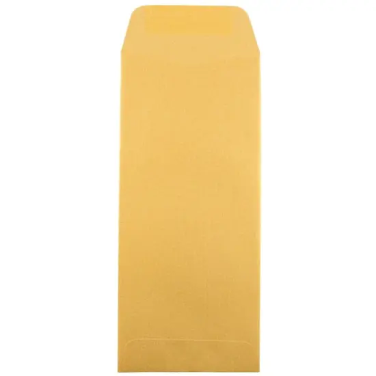 JAM Paper #10 Policy Metallic Business Envelopes, 25ct. Gold Stardream {4}
