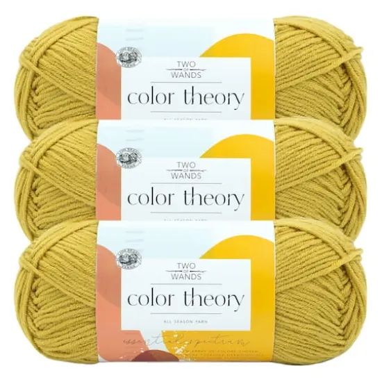 3 Pack: Lion Brand&reg; Two of Wands Color Theory Yarn Bee Pollen {1}