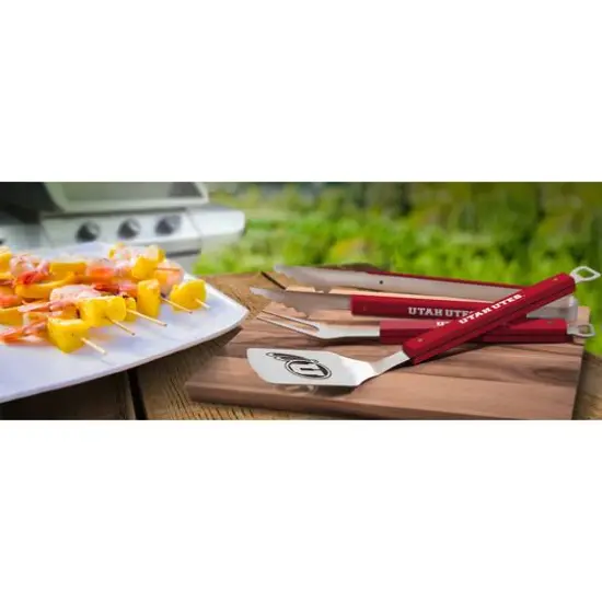 College Team Barbecue Set Utah Utes {4}