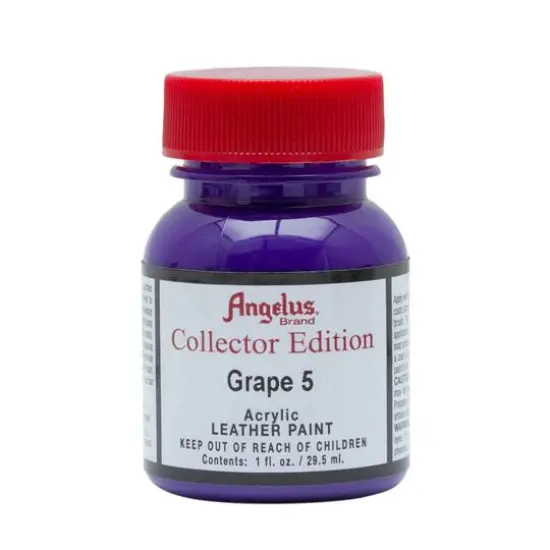 Angelus® Collector Edition Acrylic Leather Paint, 1oz. Grape 5 {3}