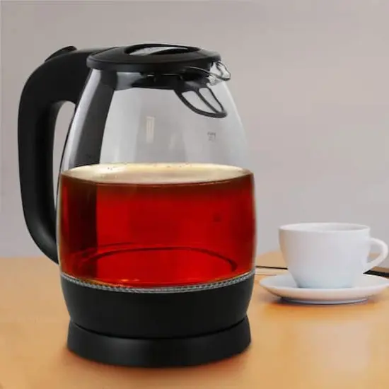 Better Chef 1.7L Cordless Electric Glass Tea Kettle {4}