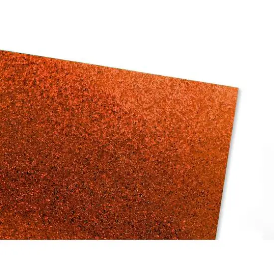 PA Vinyl Glitter Texture Iron On Stretch Vinyl Orange {3}