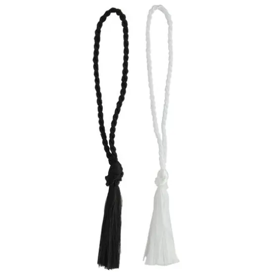 PA Paper&trade; Accents Black & White Tassels, 24ct. {3}