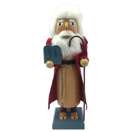 Santa's Workshop 14" Moses Nutcracker {1}