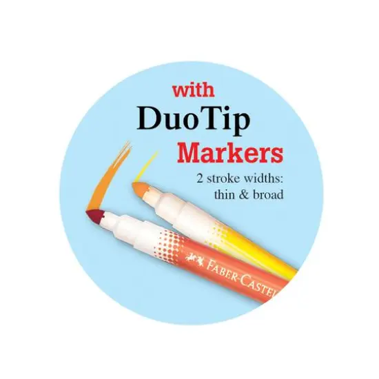 Faber-Castell&reg; Color By Number Foodie Friends Set {5}