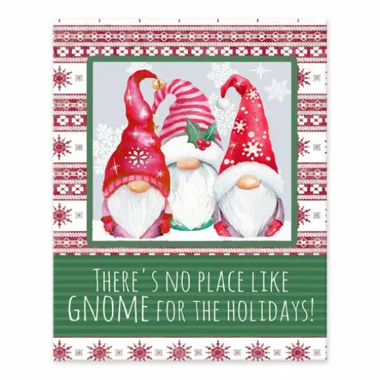 No Place Like Gnome 8x10 Tabletop Canvas {1}