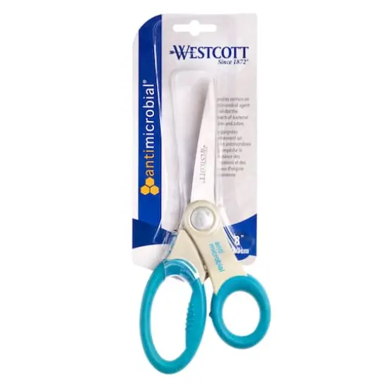 Westcott&reg; 8" Soft Handle Anti-Microbial Scissors {5}