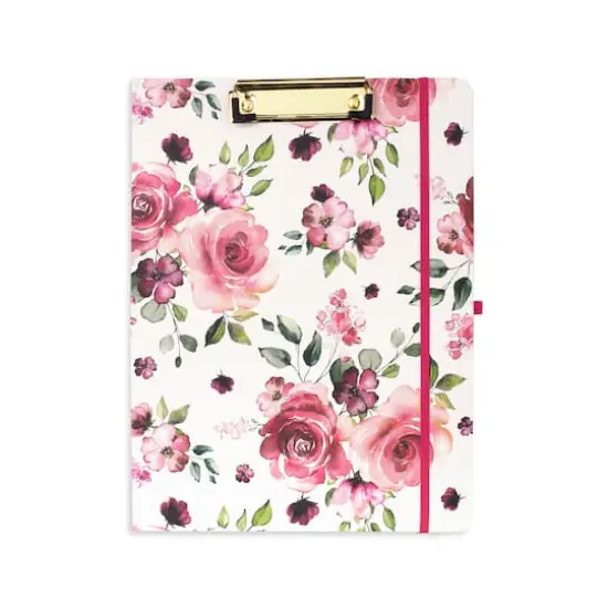 Steel Mill & Co.&reg; Rose Floral Double Pad Clipboard Folio {3}