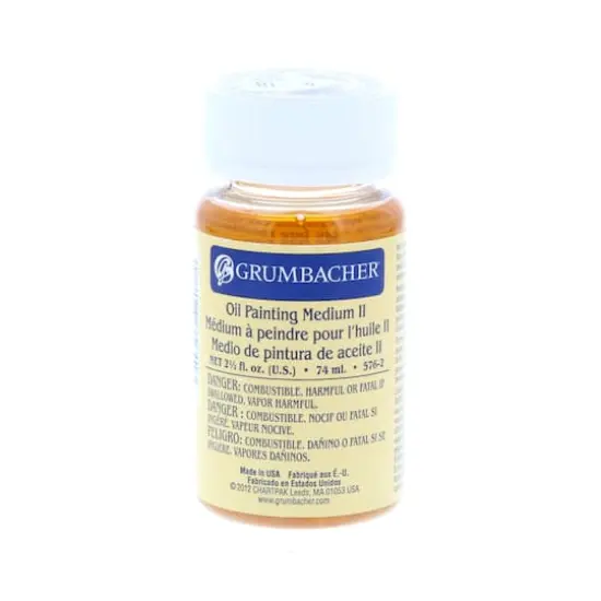 Grumbacher&reg; Oil Painting Medium II, 2.5oz. {1}