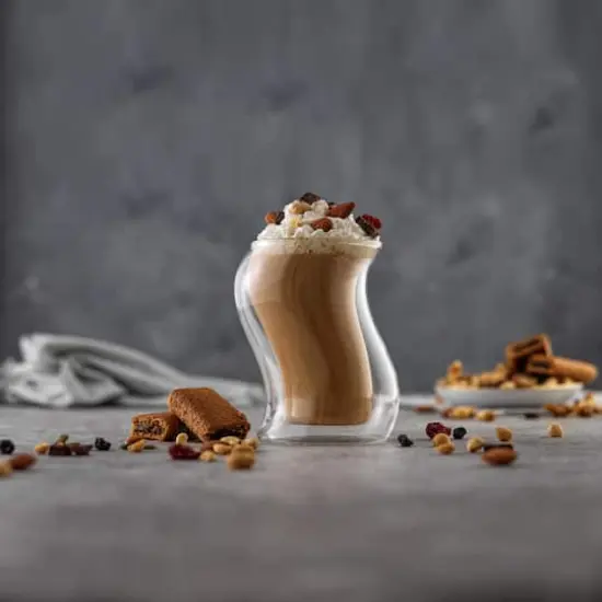 JoyJolt&reg; 13.5oz. Pivot Double Wall Coffee Glasses, 4ct. {5}