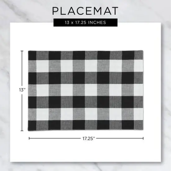 DII&reg; Textured Twill Weave Placemats, 6ct. Mineral Gray {6}