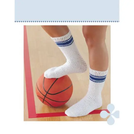 Leisure Arts&reg; I Can't Believe I'm Crocheting Socks Book {4}