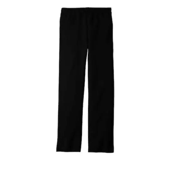 JERZEES&reg; NuBlend&reg; Open Bottom Pant with Pockets Black {4}