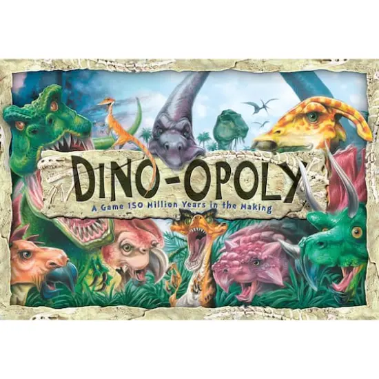 Late For The Sky Dino-Opoly&trade; Board Game {3}