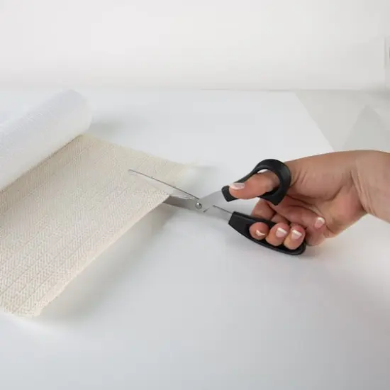 Simplify 10ft. White Smooth Surface Shelf Liner {6}