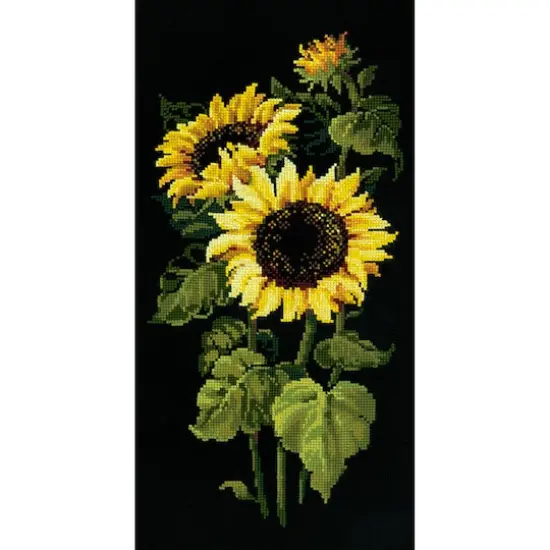 RIOLIS Sunflowers Counted Cross Stitch Kit {1}