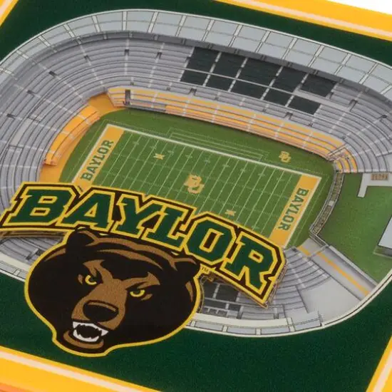 NCAA 3D StadiumView Coasters Baylor Bears {5}