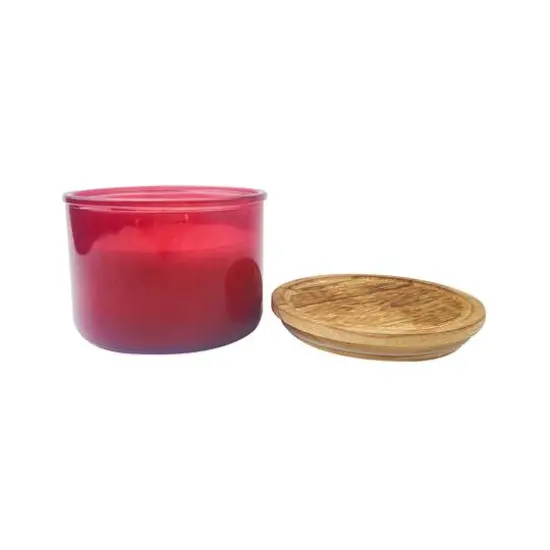 13.5oz. 3 Wick Scented Jar Candle by Ashland&reg; Cranberry Chai {4}