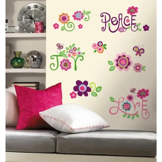 RoomMates Love, Joy, Peace Peel & Stick Wall Decals {3}