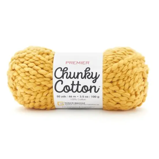 Premier&reg; Chunky Cotton&trade; Yarn Mustard {1}