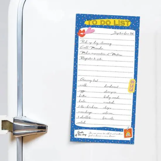 TF Publishing Blue La La Magnet List Pad {5}