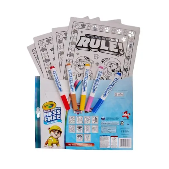 Crayola&reg; PAW Patrol&trade; Color Wonder Mess Free Metallic Coloring Set {3}