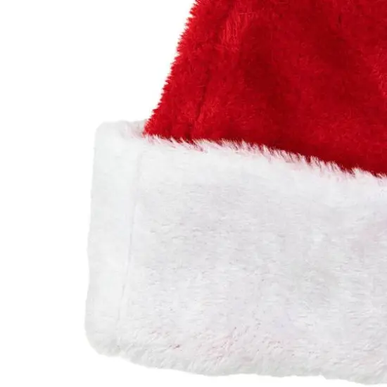 17" Traditional Red & White Santa Hat, Adult Large {8}