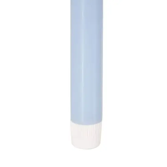 8" Flameless Wax Candles with Remote Control, 6ct. Light Blue {5}
