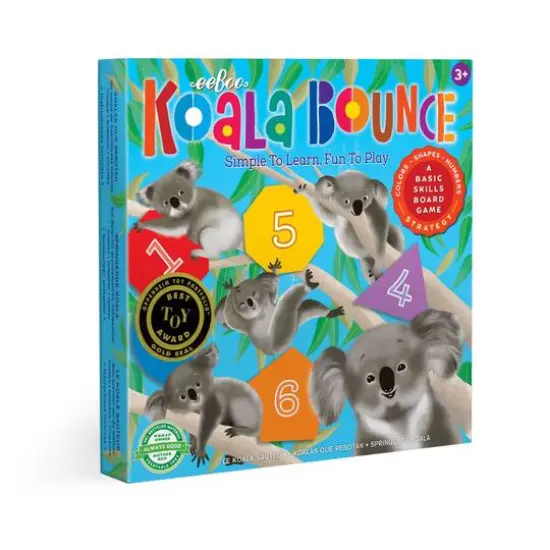 eeBoo Koala Bounce Board Game {1}
