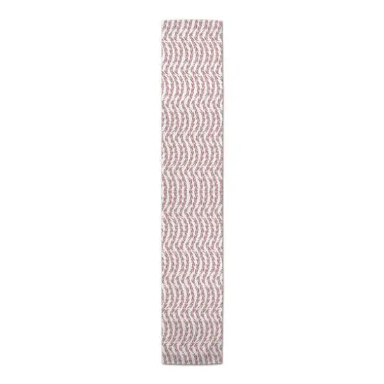 Vines Indoor/Outdoor Table Runner Red {1}