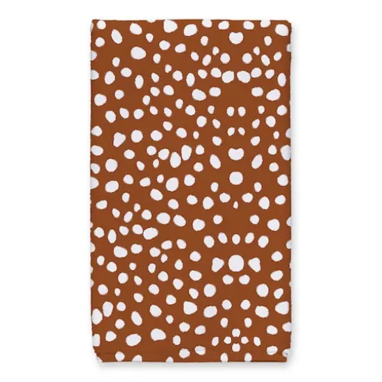 Terracotta Spots 16" x 25" Tea Towel Set of 2 {4}