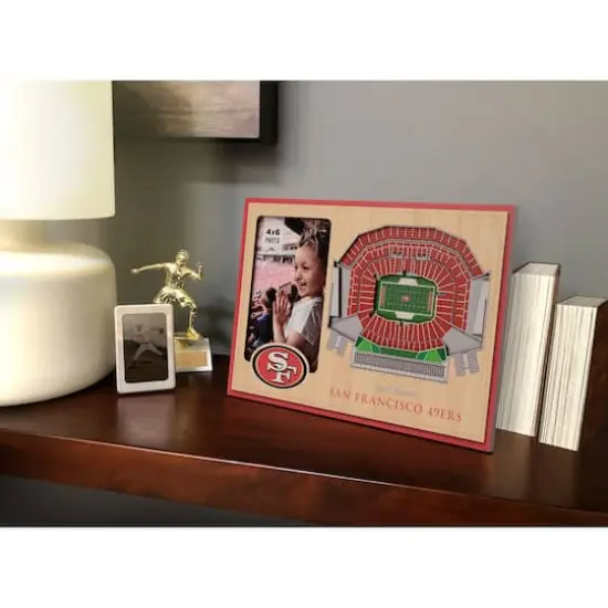 NFL 3D StadiumViews Picture Frame San Francisco 49ers {4}