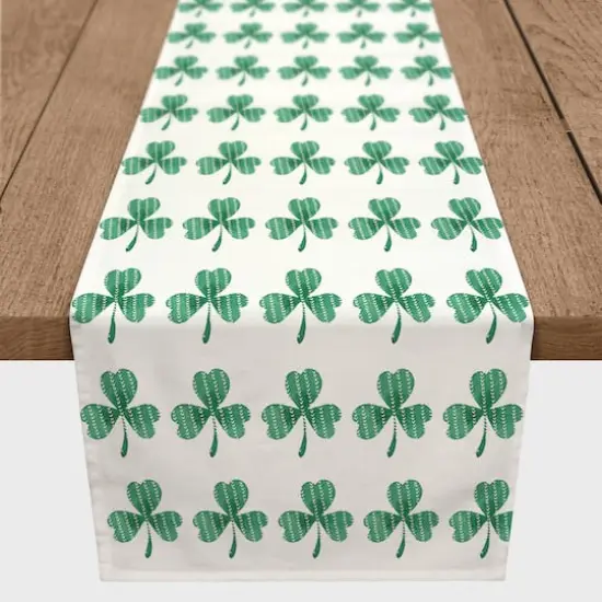 Clover Arrows Short 16" x 72" Cotton Twill Runner {4}