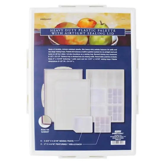 Pro Art&reg; Heavy Duty Palette with Airtight Sealing Lid {4}