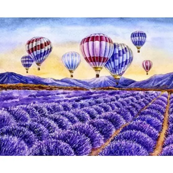 Crafting Spark Lavender Daylight Diamond Painting Kit {3}