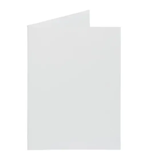 JAM Paper 3.5" x 4.875" Strathmore Bright White Wove Blank Foldover Cards {3}