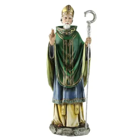 10.5" Joseph's Studio Irish Saint Patrick Religious Figure {1}