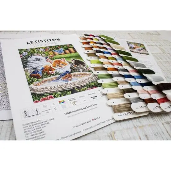 Letistitch Splashing Up Some Fun Counted Cross Stitch Kit {16}