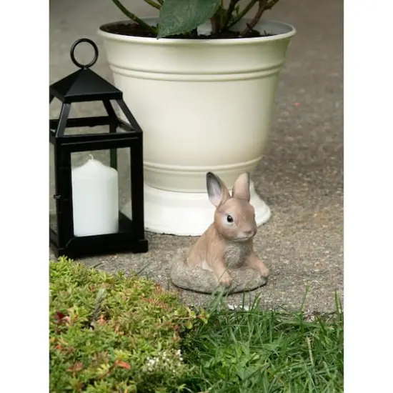 6" Curious Bunny Garden D&eacute;cor {8}