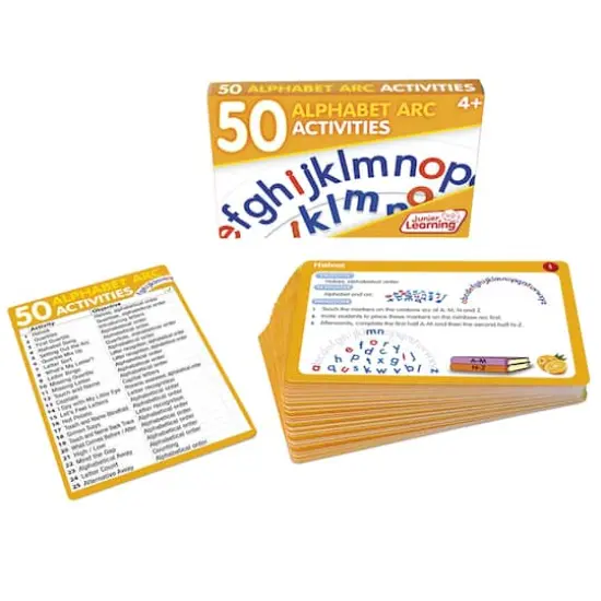 Junior Learning&reg; Language Arts Activity Cards Alphabet Arc {3}